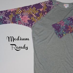 NWT Medium LuLaRoe Randy Shirt